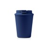 Стакан OKLAN/ОКЛАН с полипропиленовым корпусом и крышкой, синий нейви