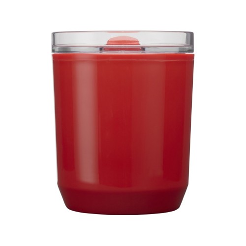 Hudson кружка из переработанного пластика с двойными стенками объемом 180 мл, красный