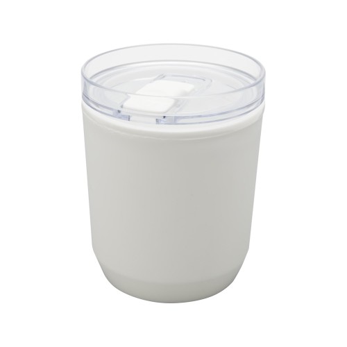 Hudson кружка из переработанного пластика с двойными стенками объемом 180 мл, белый