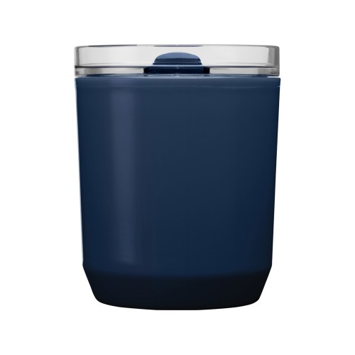 Hudson кружка из переработанного пластика с двойными стенками объемом 180 мл, темно-синий