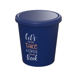 Americano® Piccolo кружка объемом 100 мл с крышкой - Cиний