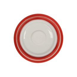 Фарфоровая кружка с двойными стенками "Toronto", 300 мл, красный