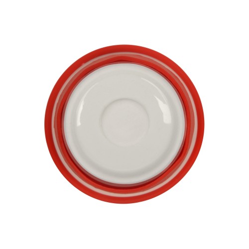 Фарфоровая кружка с двойными стенками "Toronto", 300 мл, красный