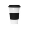 Фарфоровая кружка с двойными стенками "Toronto", 300 мл, черный