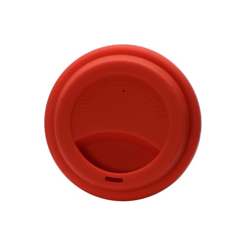 Фарфоровая кружка с двойными стенками "Toronto", 300 мл, красный