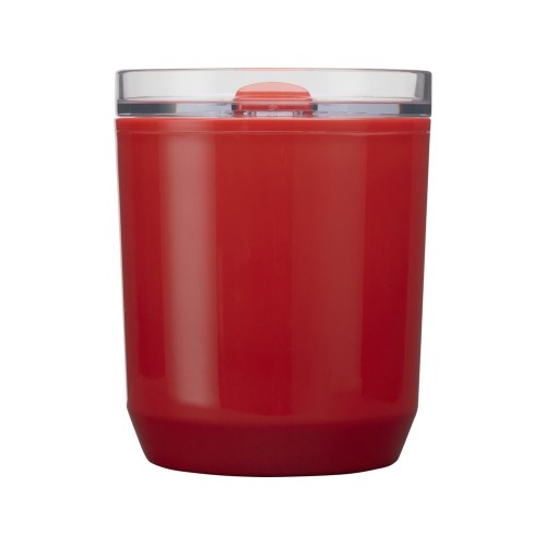 Hudson кружка из переработанного пластика с двойными стенками объемом 180 мл, красный