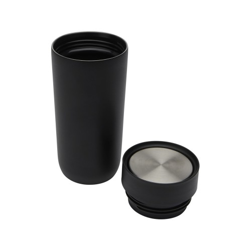 Camden кружка из нержавеющей стали, сертифицированный RCS, 350 м, сплошной черный