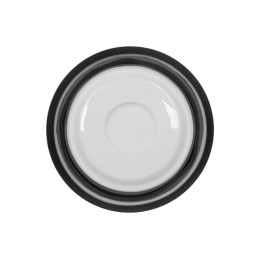 Фарфоровая кружка с двойными стенками "Toronto", 300 мл, черный