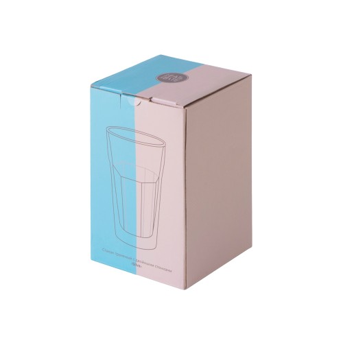 Стакан граненый с двойными стенками "Silva"