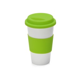 Фарфоровая кружка с двойными стенками "Toronto", 300 мл, зеленое яблоко