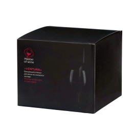 Вращающийся бокал для виски на сланцевом костере "Ventura"