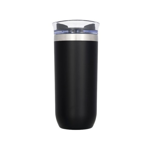 Вакуумная герметичная термокружка «Twist», черный