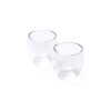 Набор CAPSUL из 2 стаканов с двойными стенками, прозрачный