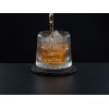 Вращающийся бокал для виски на сланцевом костере "Ventura"