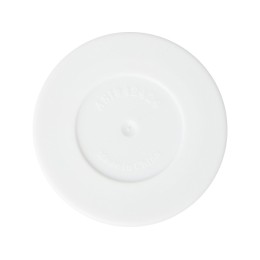 Термостакан Elwood из переработанной нержавеющей стали, 410 мл - Серебристый/Белый