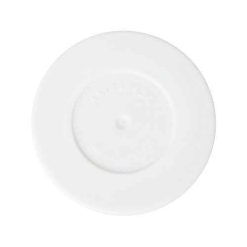 Термостакан Elwood из переработанной нержавеющей стали, 410 мл - Серебристый/Белый