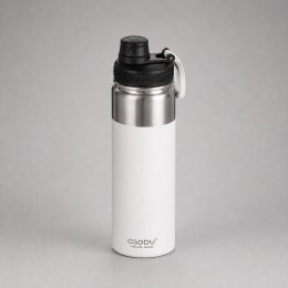 Вакуумная термобутылка «ALPINE FLASK», 530 мл, белый