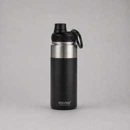 Вакуумная термобутылка «ALPINE FLASK», 530 мл, черный