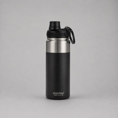 Вакуумная термобутылка «ALPINE FLASK», 530 мл, черный