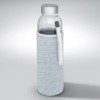 Спортивная бутылка Bodhi из стекла объемом 500 мл, серый