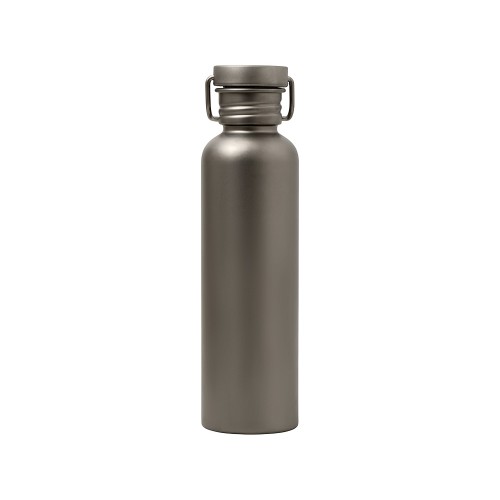 Бутылка для воды из титана "Titan", 750ml, темно-серый