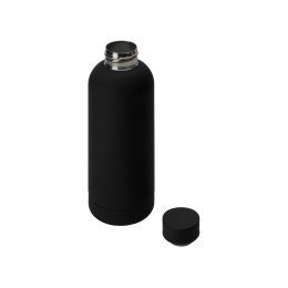 Вакуумная термобутылка "Cask" Waterline, soft touch, 500 мл, черный (Р)