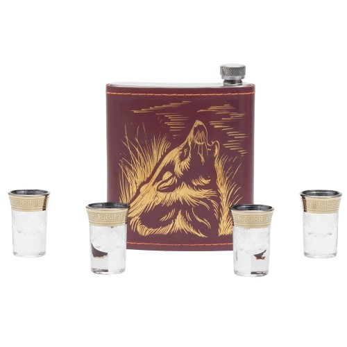 Набор «Подарочный», бордовый/золотистый