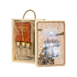 Подарочный набор "Лесная заимка", бежевый