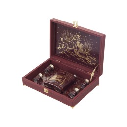 Набор «Подарочный», бордовый/золотистый