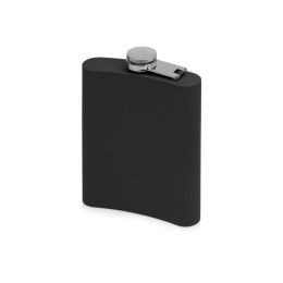 Фляжка 240 мл Remarque soft touch, 201 сталь, черный