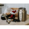 Термос для еды, вакуумный, бытовой, тм "bobber". Объем 0.7 литра. Артикул Jerrycan-700 Glossy