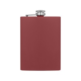 Фляжка 240 мл Remarque soft touch, 304 сталь, бургунди