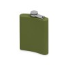 Фляжка 240 мл Remarque soft touch, 201 сталь, зеленый милитари
