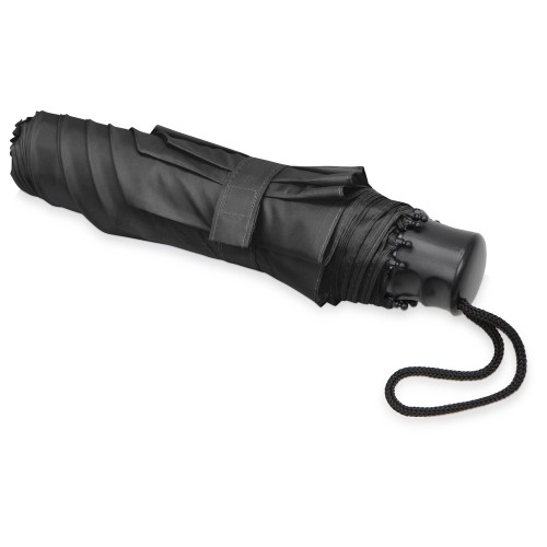 Зонт складной "Columbus", механический, 3 сложения, с чехлом, черный