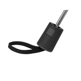 Зонт складной "Irvine", полуавтоматический, 3 сложения, с чехлом, черный