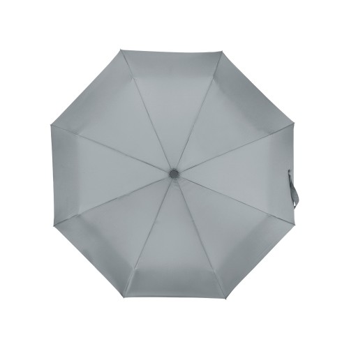 Зонт складной "Cary", полуавтоматический, 3 сложения, с чехлом, светло-серый