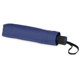 Зонт складной "Irvine", полуавтоматический, 3 сложения, с чехлом, темно-синий