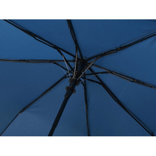 Складной зонт полуавтоматический, синий