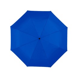 Зонт Alex трехсекционный автоматический 21,5", ярко-синий