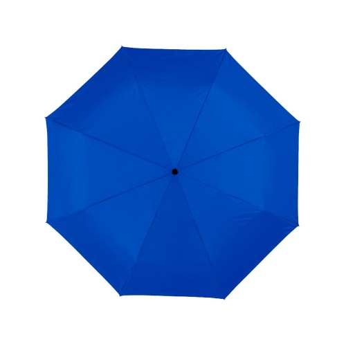 Зонт Alex трехсекционный автоматический 21,5", ярко-синий