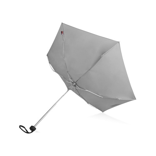 Зонт складной "Frisco", механический, 5 сложений, в футляре, серый