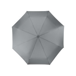 Зонт складной "Irvine", полуавтоматический, 3 сложения, с чехлом, серый