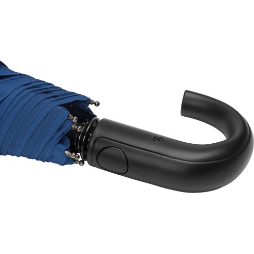 Складной зонт полуавтоматический, синий