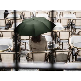 Зонт складной Mini Hook, черный