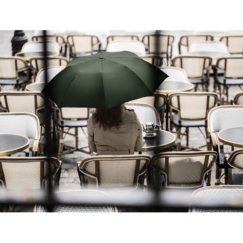 Зонт складной Mini Hook, черный