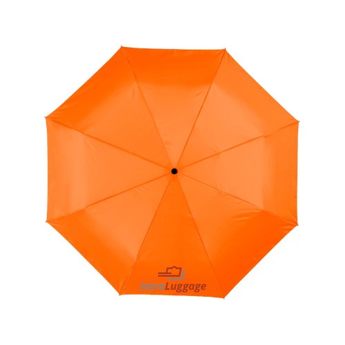 Зонт Alex трехсекционный автоматический 21,5", оранжевый