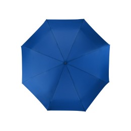 Зонт складной "Irvine", полуавтоматический, 3 сложения, с чехлом, синий