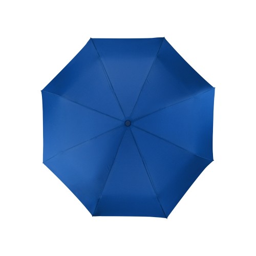Зонт складной "Irvine", полуавтоматический, 3 сложения, с чехлом, синий