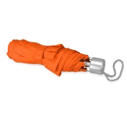 Зонт складной "Tempe", механический, 3 сложения, с чехлом, оранжевый