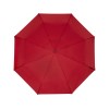 Birgit, складной ветроустойчивый зонт диаметром 21 дюйм из переработанного ПЭТ, красный